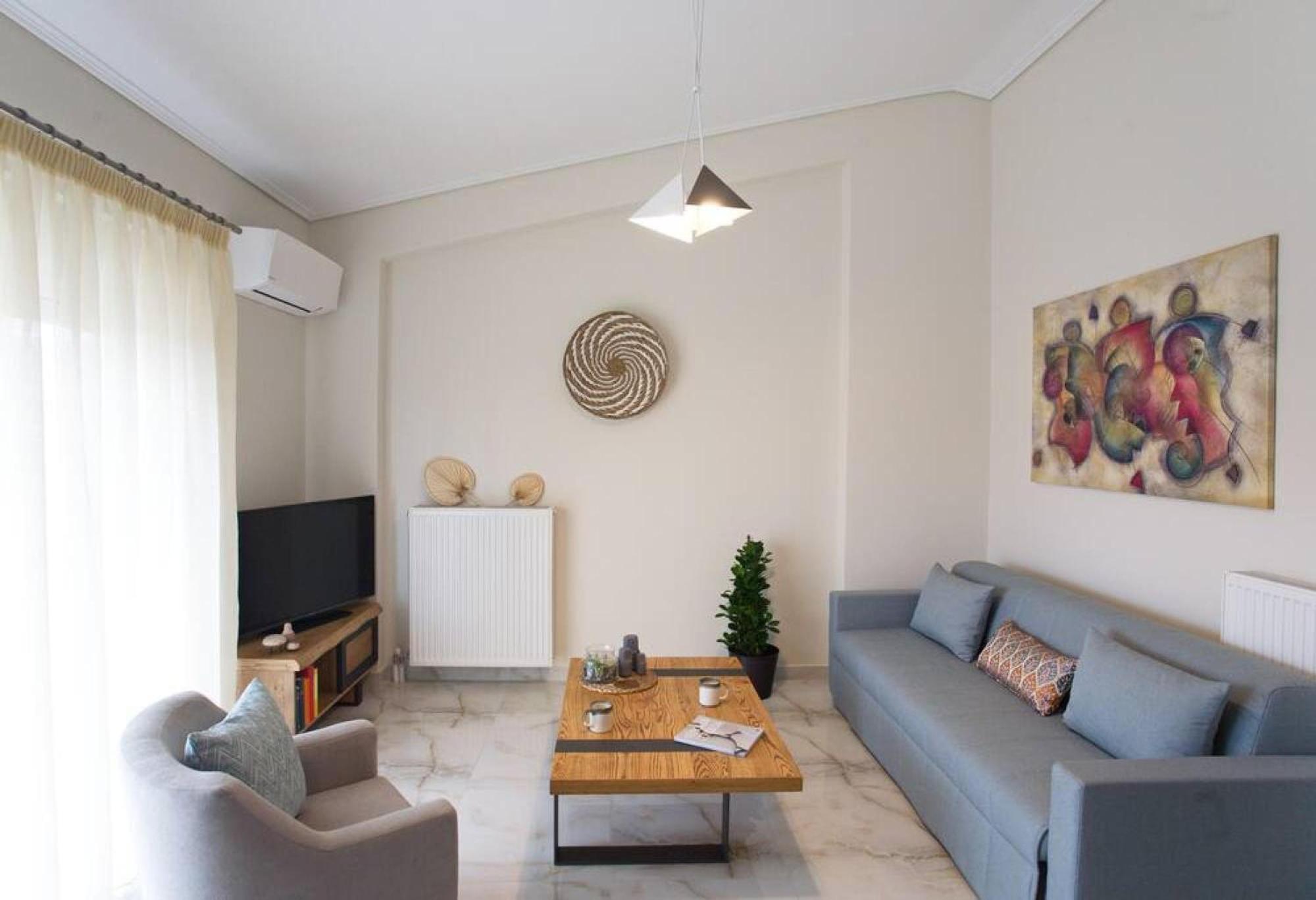 Sunny Apartment Lefkada - Lefkada Bnb Kalligoni Ngoại thất bức ảnh