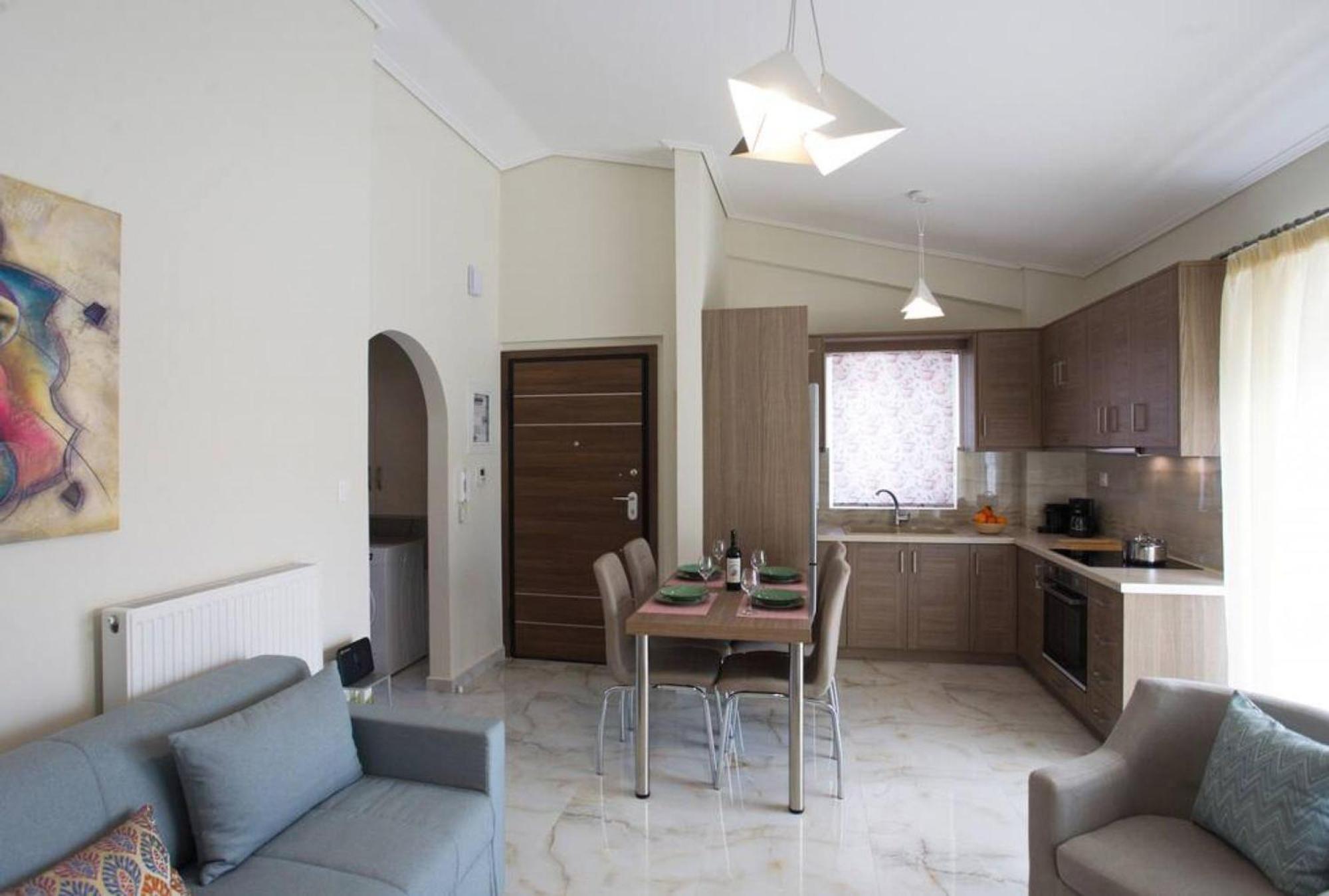 Sunny Apartment Lefkada - Lefkada Bnb Kalligoni Ngoại thất bức ảnh